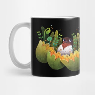 Hummingbird In Flowers Mug